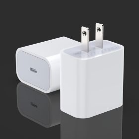 20W PD USB Type-C USB Charging Adapter For Fast Charging USB Tyoe-C PowerCharger Type-C Wall Adapter; USB Type-C Charger Block