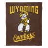 Wyoming OFFICIAL NCAA "Alumni" Silk Touch Throw Blanket; 50" x 60"