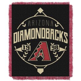 Diamondbacks OFFICIAL MLB "Ace" Woven Jacquard Throw Blanket