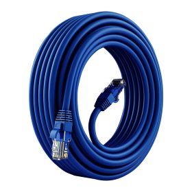 5 Core Ethernet Cable 10 Feet 1 Piece Blue Cat 6 Cord Premium RJ45 Internet Cable Cat6 Compatible w Cat 5 Cat 7 Cat 5e Network Cable - ET 10FT BLU