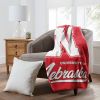 Nebraska OFFICIAL NCAA "Signature" Raschel Throw Blanket