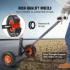 VEVOR Adjustable Trailer Dolly, 600lbs Tongue Weight Capacity, Carbon Steel Trailer Mover with 16''-24'' Adjustable Height, 1-7/8'' Hitch Ball & 10''