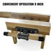 VEVOR Wood Vise 9 Inch Woodworking Vise, Heavy-Duty Steel and Cast Iron Workbench Vise, Easy-to-operate Front Vise, Durable Woodworking Bench Vise for