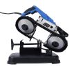 High-Performance Portable Band Saw with Removable Stainless Steel Base, 45¬∞-90¬∞ Cutting, 10A 1100W Motor, 5-inch Depth Cut,