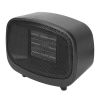 Small Electric Space Heater Portable Mini PTC Ceramic Space Heater Fan w/ Tip-Over