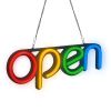 Neon Open Sign Light 15.75x6in Business Store Caf√© Restaurant Bar Lighting