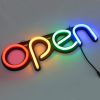 Neon Open Sign Light 15.75x6in Business Store Caf√© Restaurant Bar Lighting