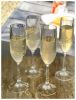 Tritan Lexington Plastic Champagne Flutes Set of 4 (6oz), Unbreakable Mimosa Glasses Plastic Champagne Glasses, Wedding Champagne Flutes