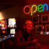 Neon Open Sign Light 15.75x6in Business Store Caf√© Restaurant Bar Lighting