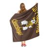 Wyoming OFFICIAL NCAA "Alumni" Silk Touch Throw Blanket; 50" x 60"