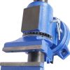 5" Multi-jaw Rotating Bench Vise ,Multipurpose Vise Bench,360-Degree Rotation Clamp on Vise with Swivel Base and Head ,5inch blue