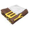 Wyoming OFFICIAL NCAA "Alumni" Silk Touch Throw Blanket; 50" x 60"