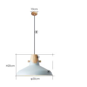 Intelligent Pendant Lamp Is Modern And Simple (Option: Blue-C)