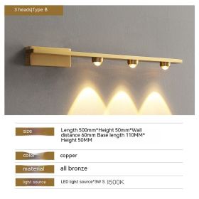 American Light Luxury Living Room Ambience Light Bedroom (Option: Type B Charging)