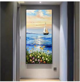 Home Decoration Abstract Artwork Painting Oil Painting Handmade Artwork Canvas Painting Modern Artist Home Decoration Unframed (size: 150x220cm)