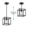 Adjustable Metal Hanging Lamp Cage For Kitchen